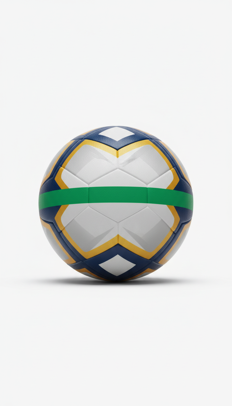 Synthetic Match Ball With Seamless Surface