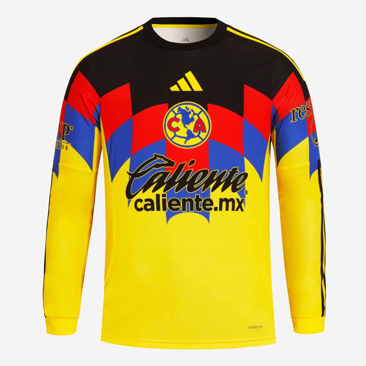 adidas Club América 2025/26 Stadium Long Sleeve Home
