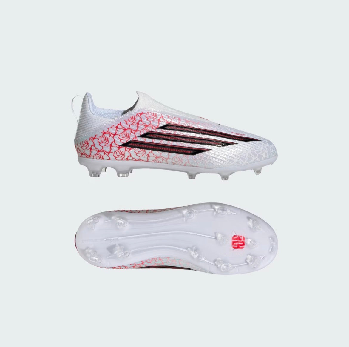 F50 LEAGUE LACELESS FIRM GROUND SOCCER SHOES KIDS