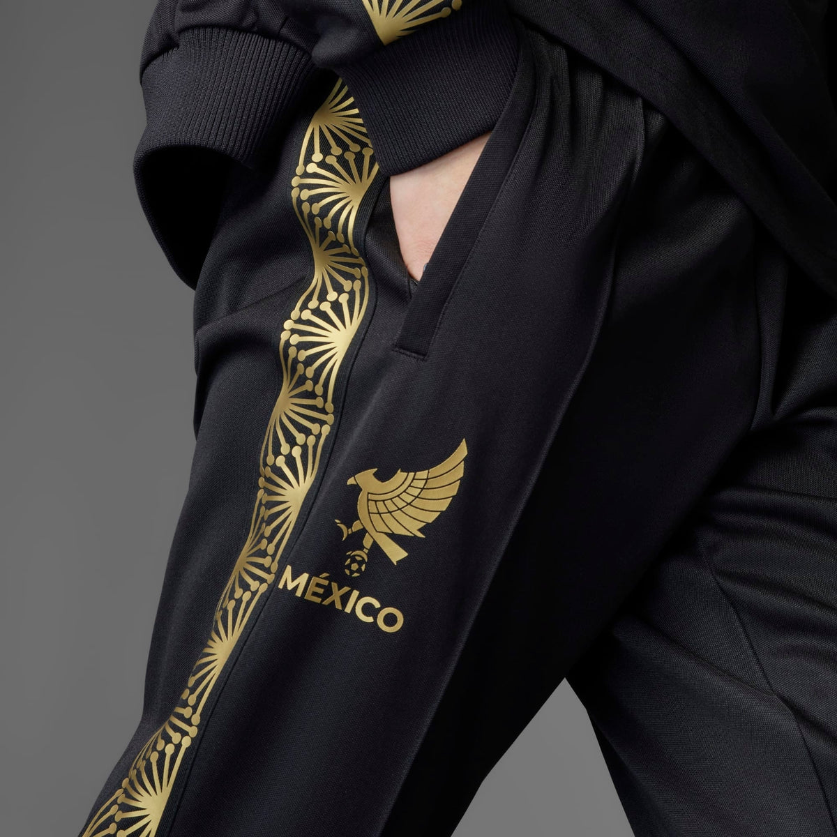adidas Mexico 2025 Gold Track