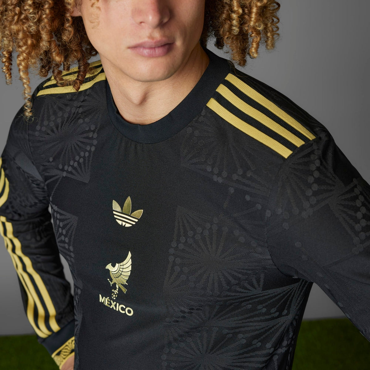 adidas Mexico Gold Long Sleeve
