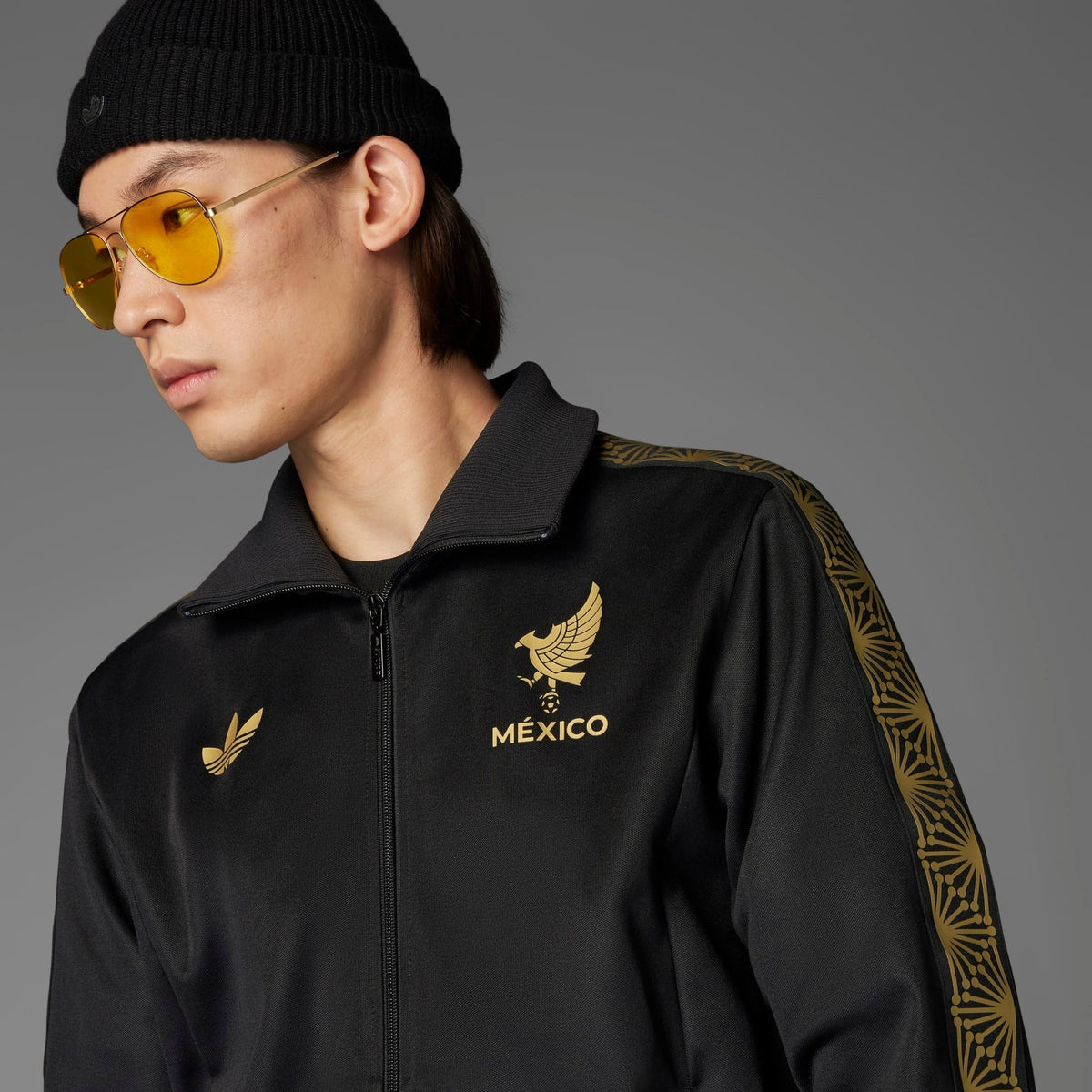 adidas Mexico 2025 Gold Top