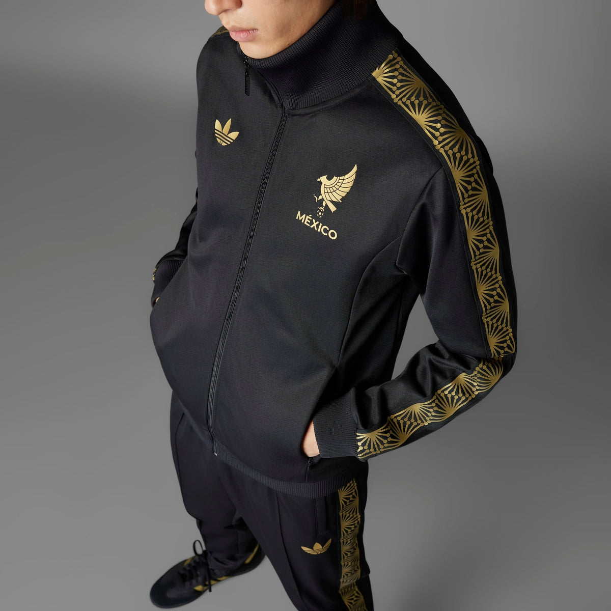 adidas Mexico 2025 Gold Top