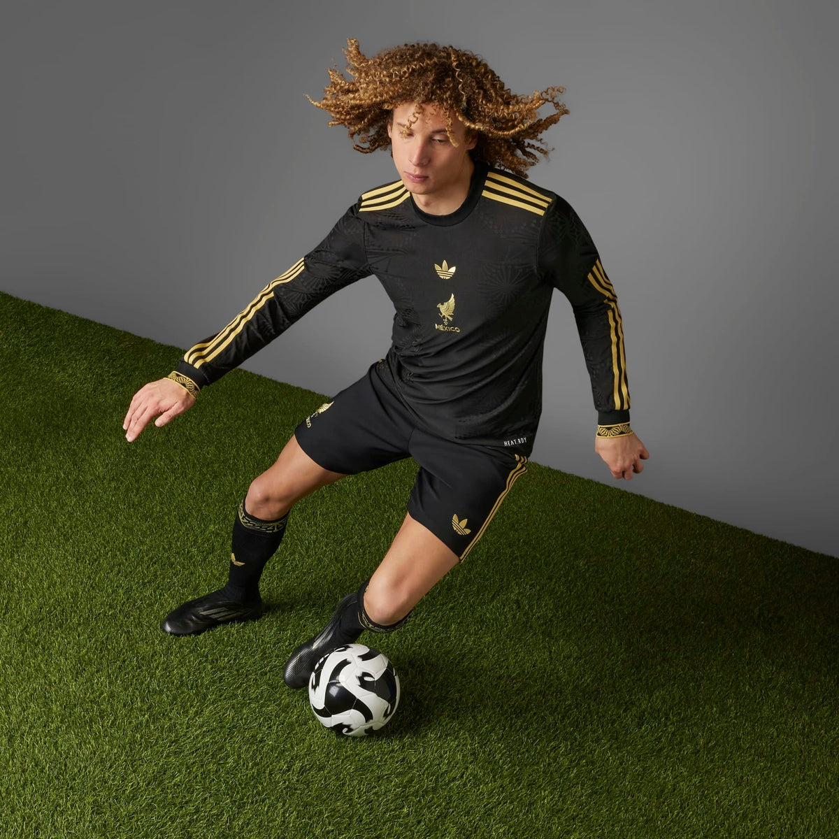 adidas Mexico Gold Long Sleeve