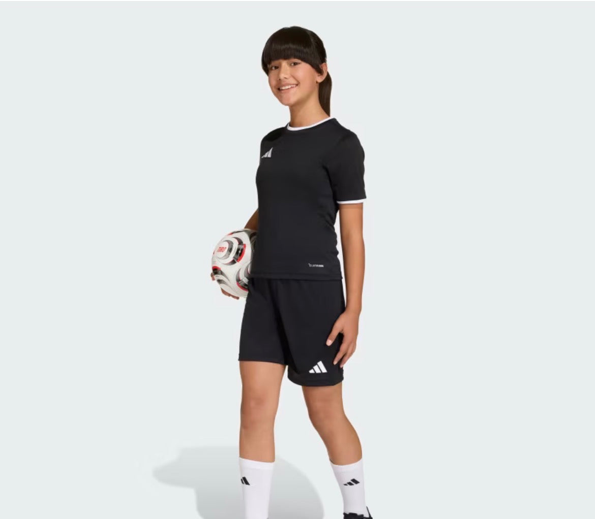 Black Adidas Youth Shorts