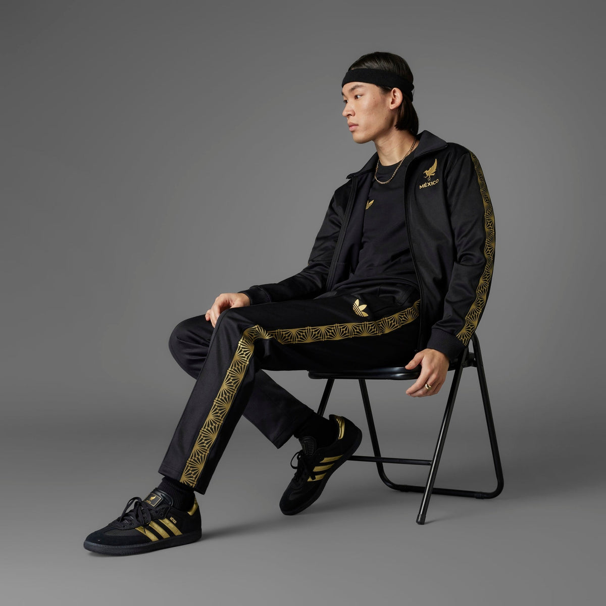 adidas Mexico 2025 Gold Track