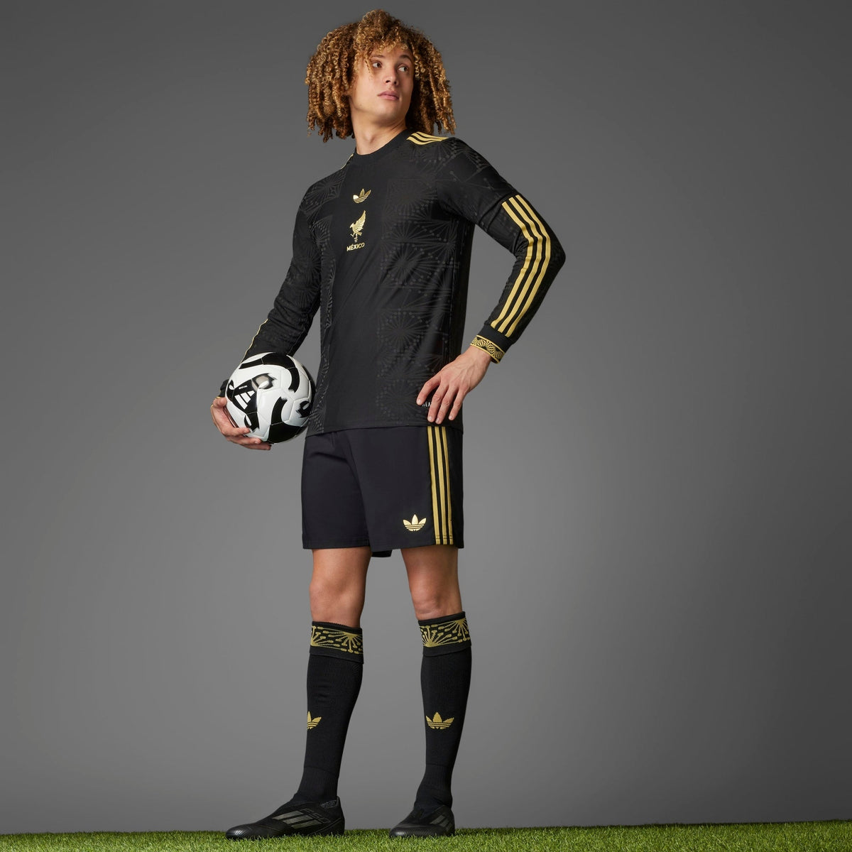 adidas Mexico Gold Long Sleeve