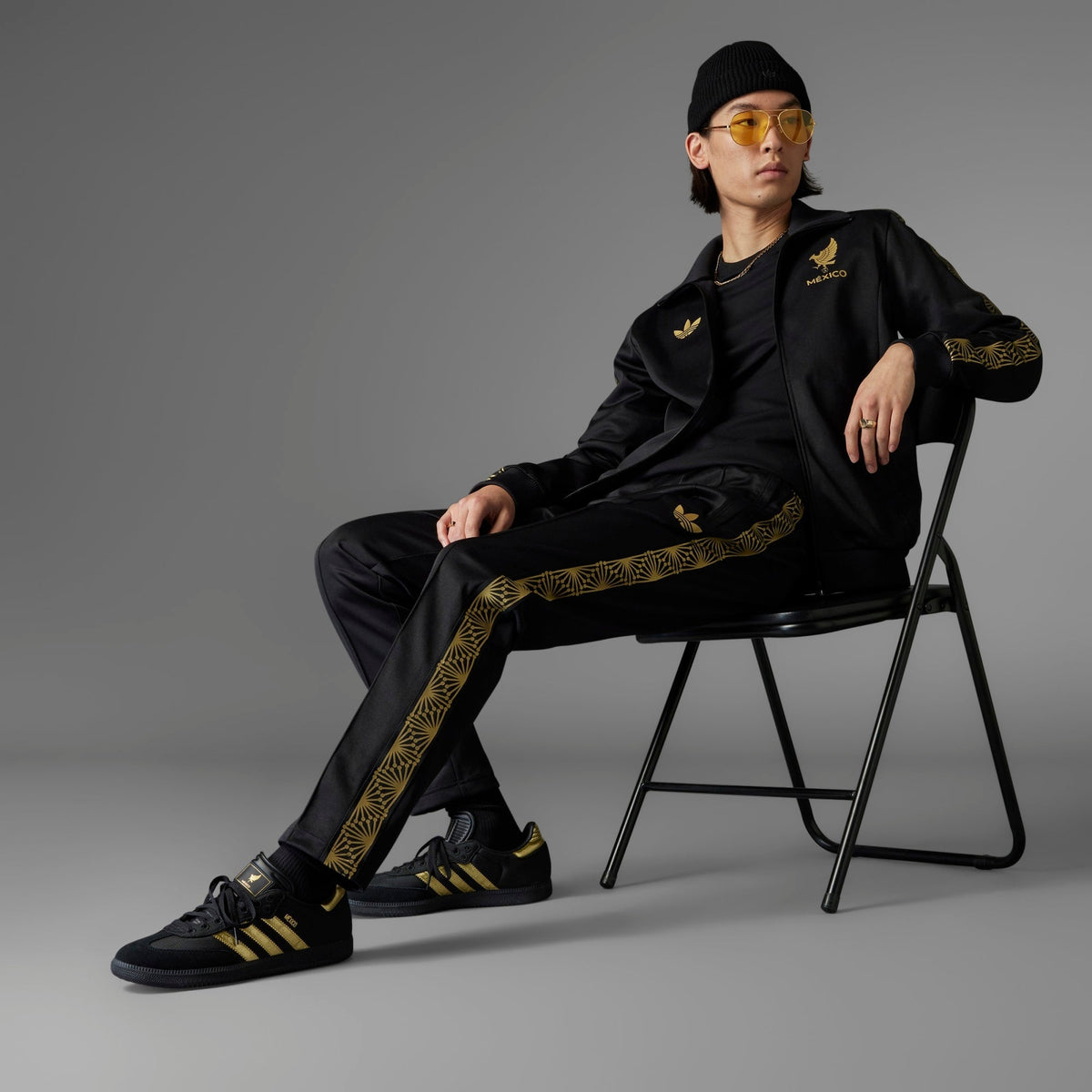 adidas Mexico 2025 Gold Top
