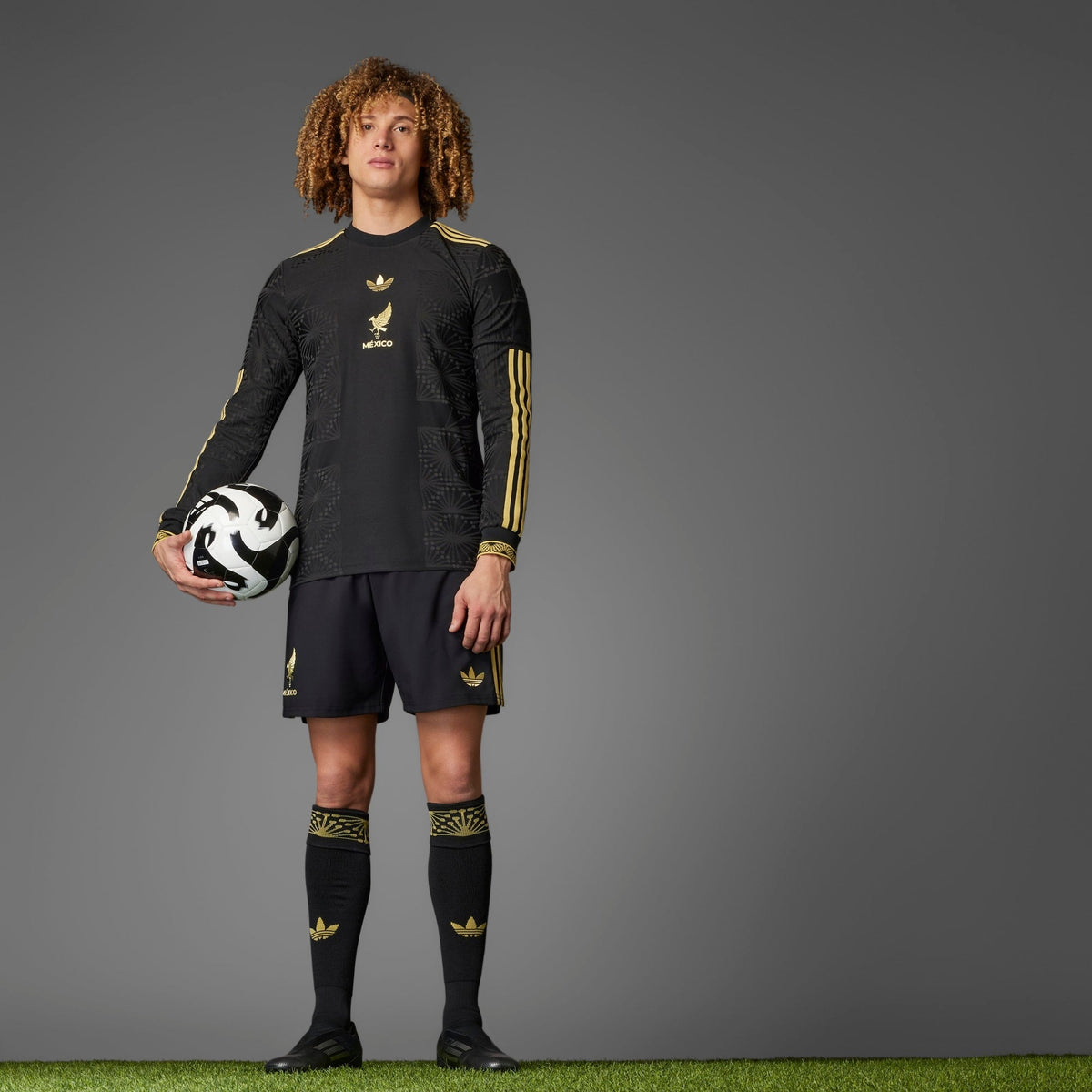 adidas Mexico Gold Long Sleeve
