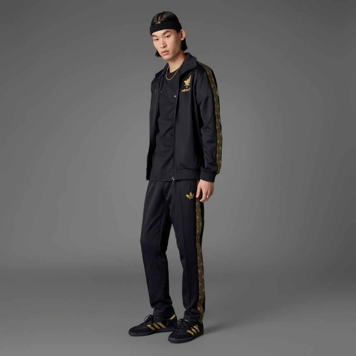 adidas Mexico 2025 Gold Track