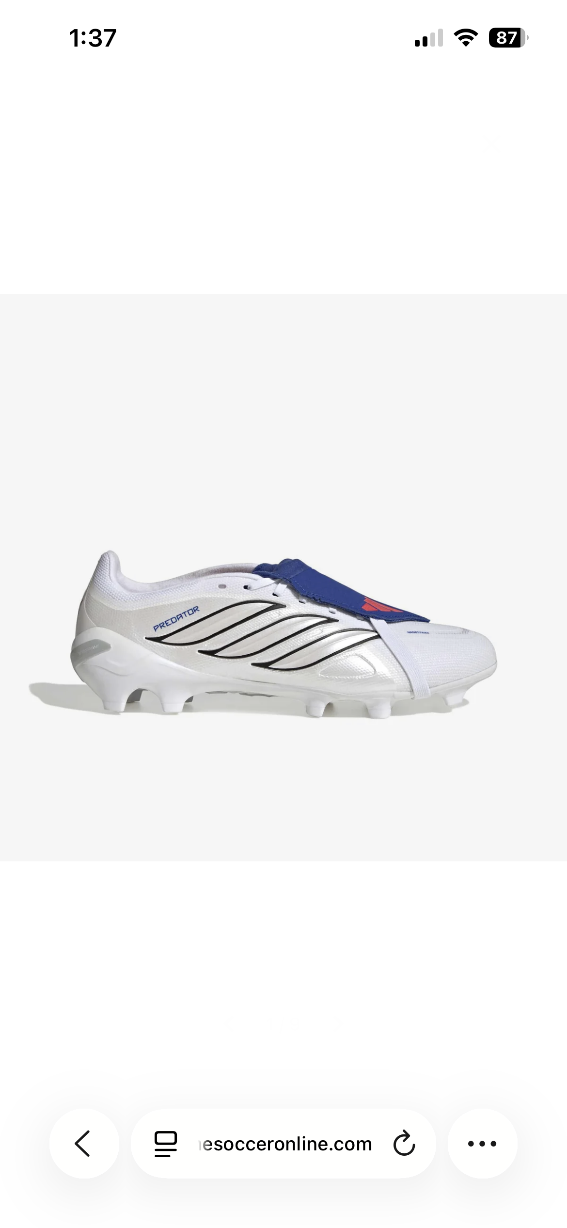 adidas Predator League Fold-Over Tongue
