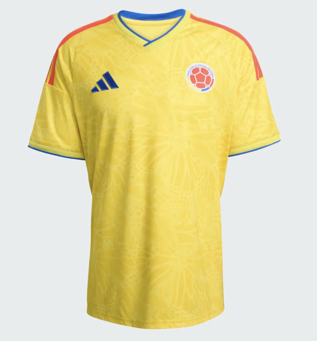Adidas Colombia Home 26/27 Jersey