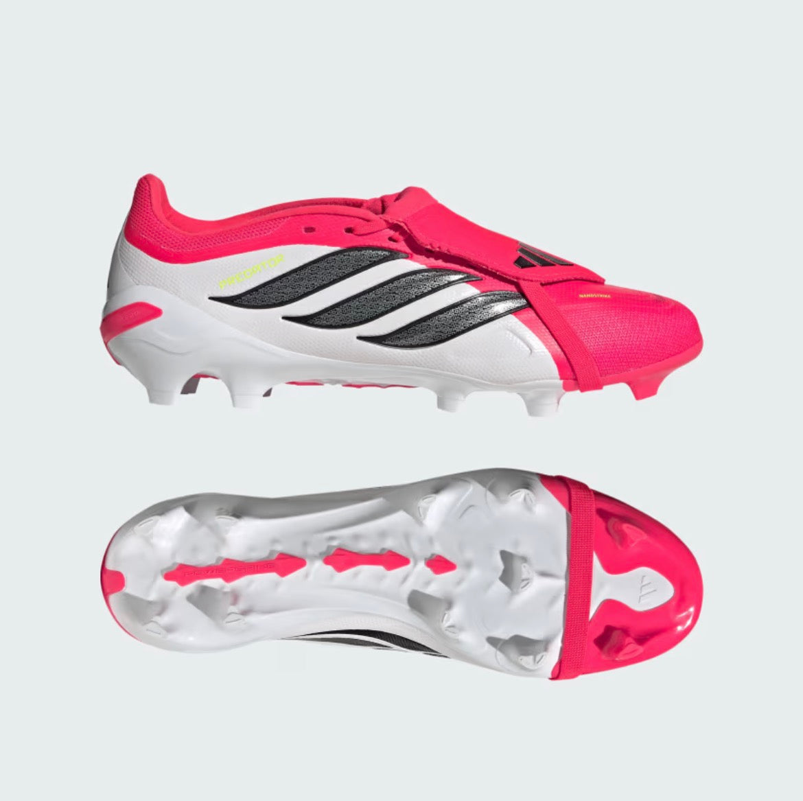PREDATOR LEAGUE FOLD-OVER TONGUE FIRM GROUND SOCCER CLEATS