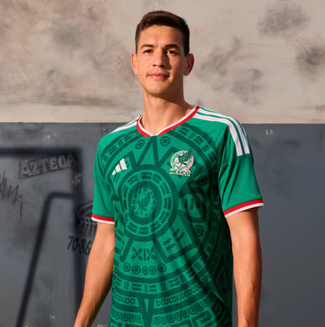 Adidas Mexico 26 Home Authentic Jersey